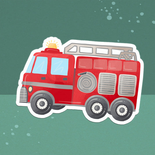 Feuerwehrauto Sticker