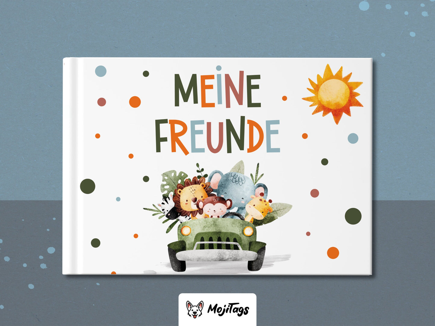 Safari Freundebuch für Kindergarten & Grundschule