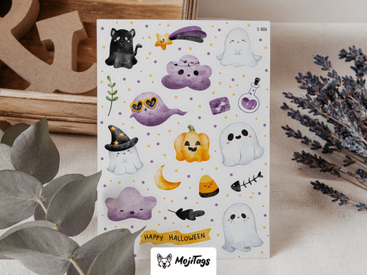 Halloween Stickerbogen