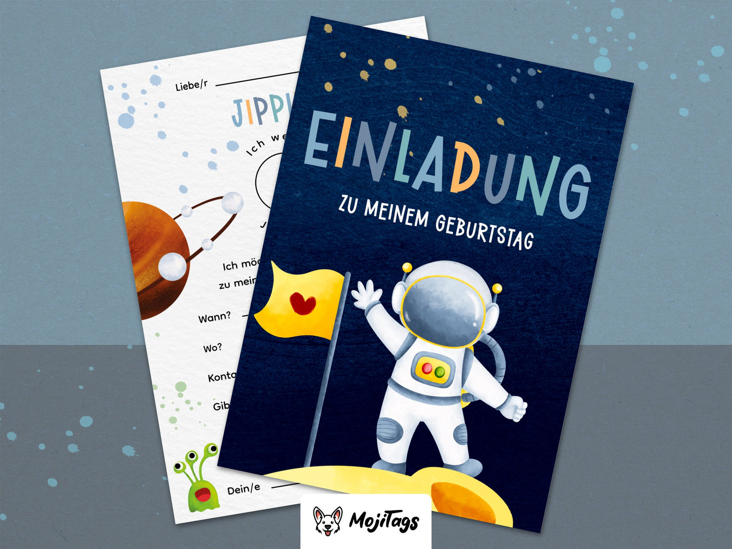 Astronaut Einladung