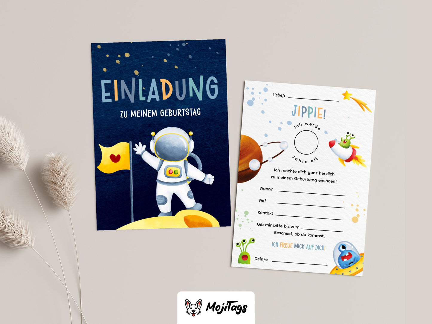Astronaut Einladung