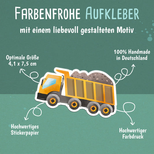 Lastwagen Sticker