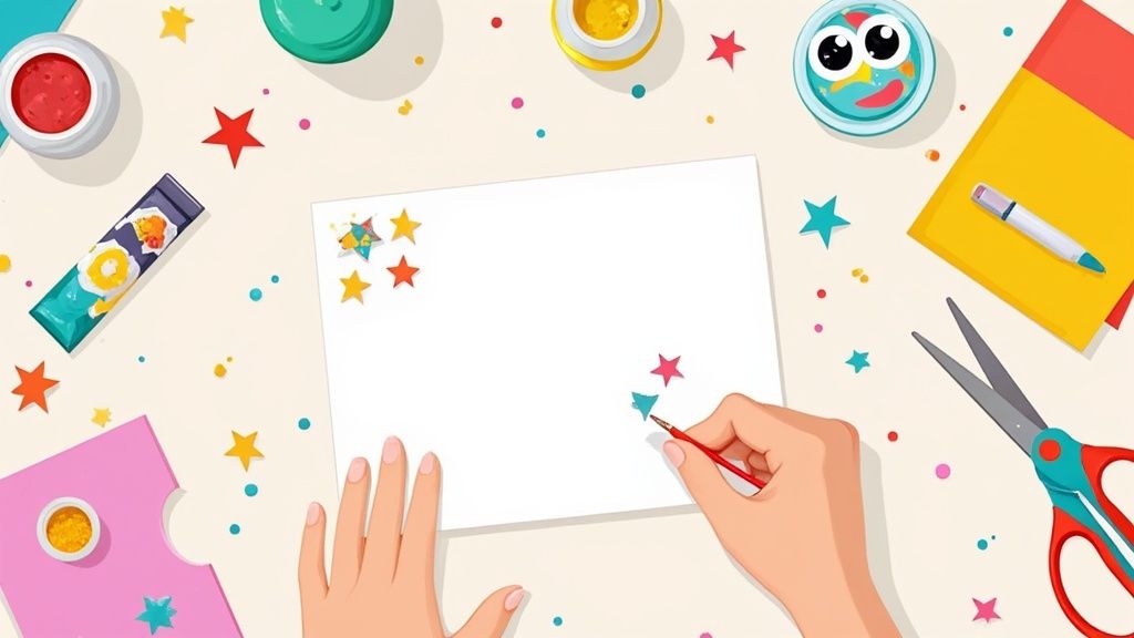 Kindergeburtstag Einladungskarten selber basteln – Kreative Ideen