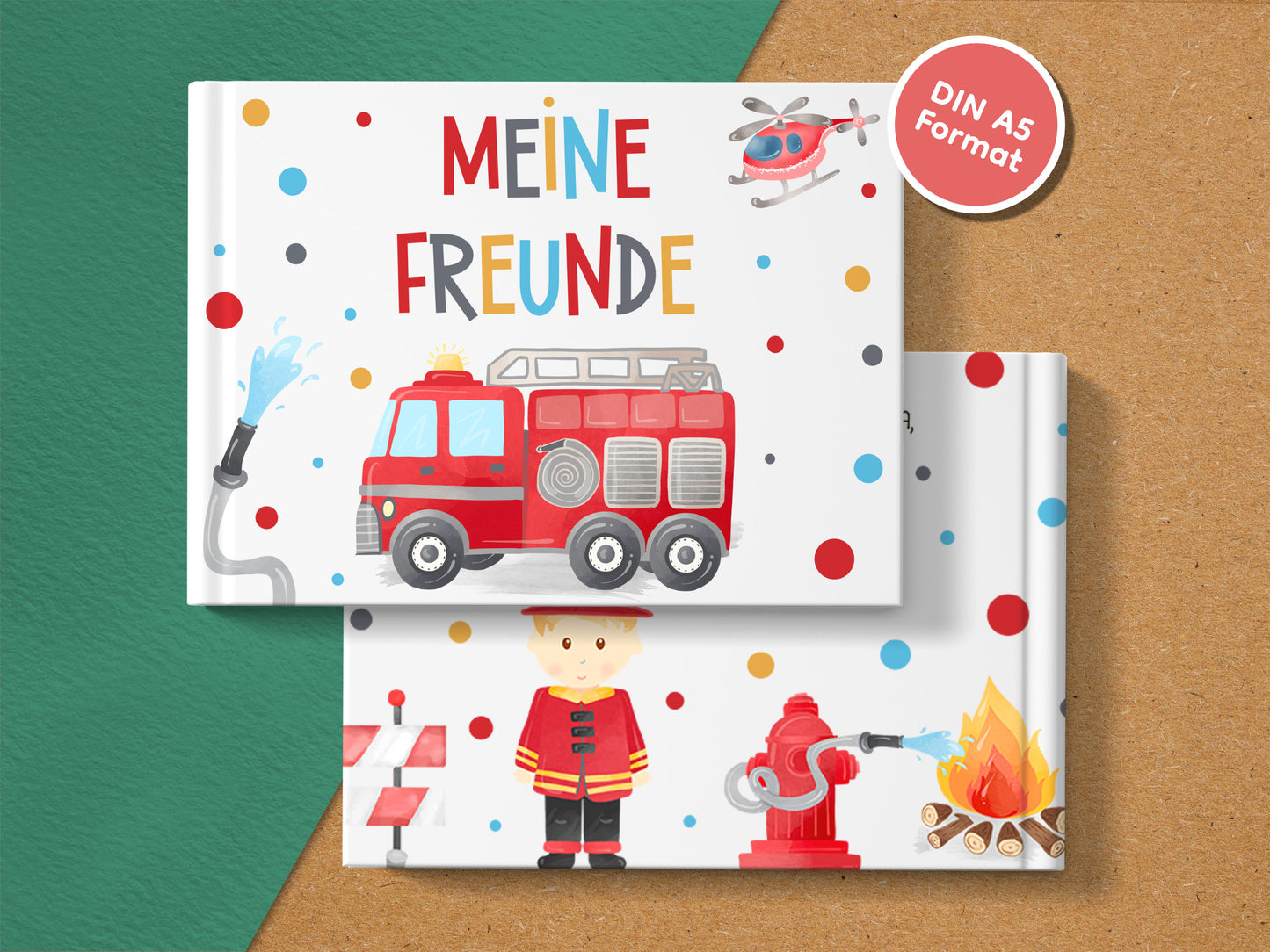 Feuerwehr Freundebuch