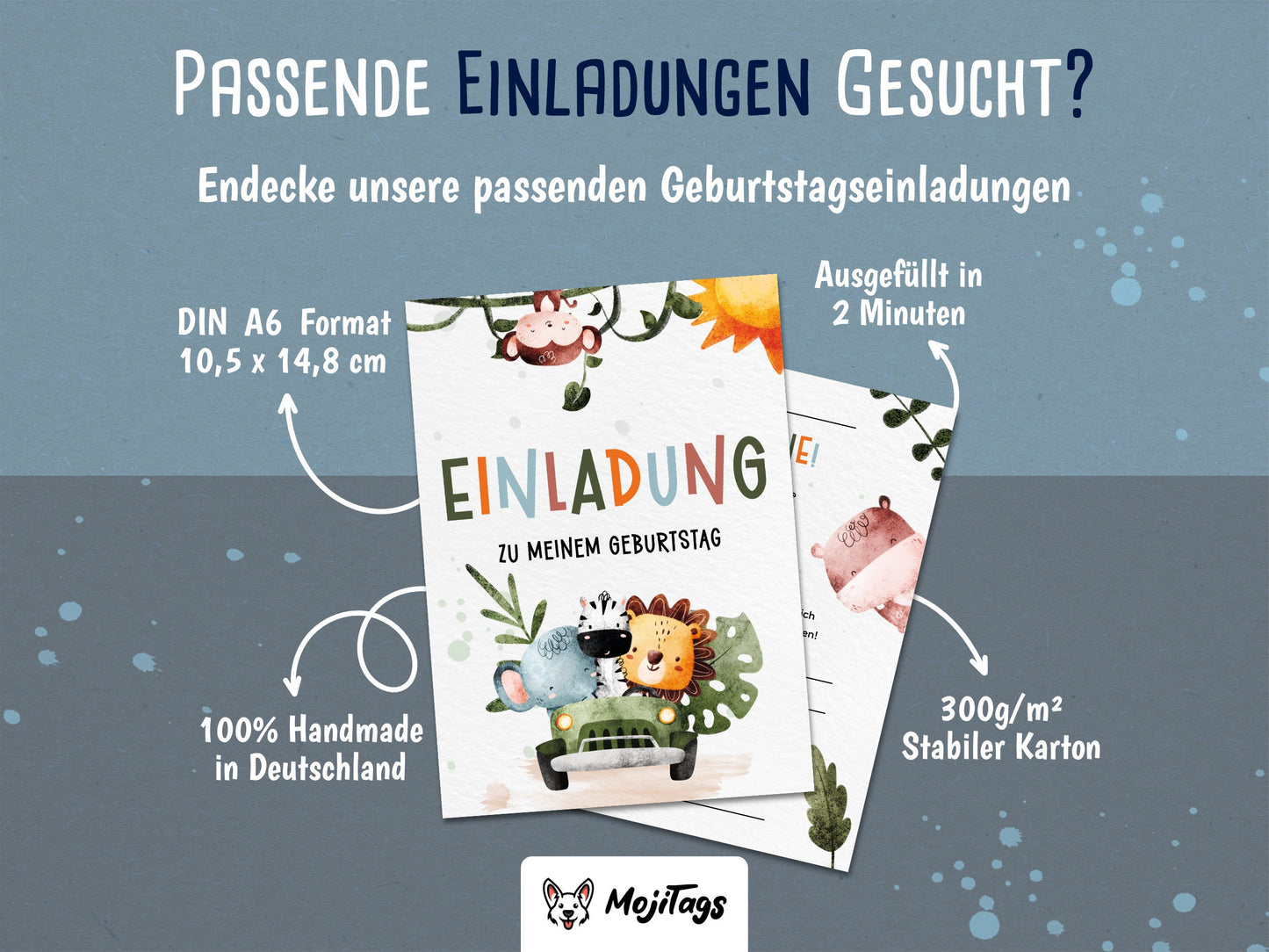 Safari Freundebuch für Kindergarten & Grundschule