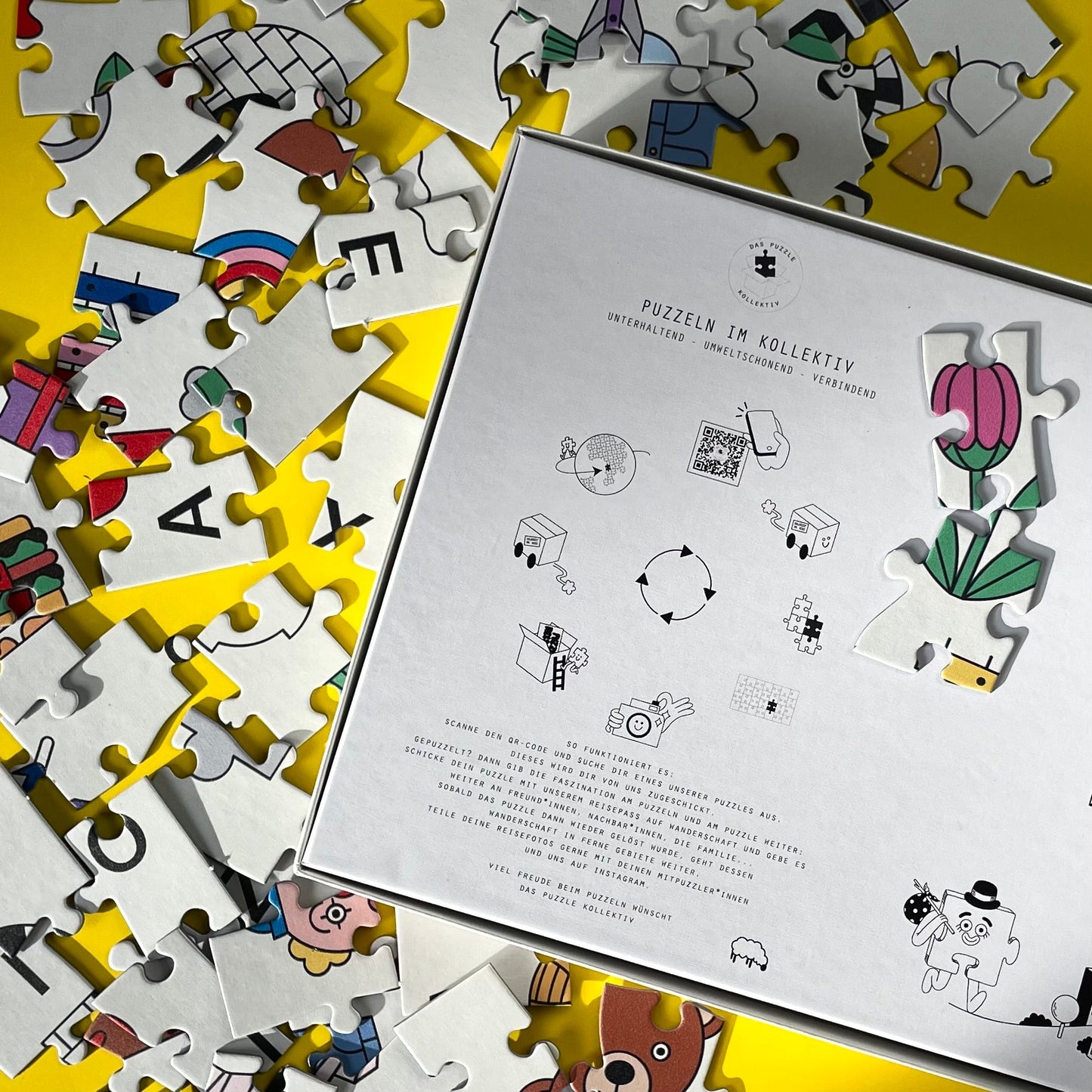 Kinder ABC Puzzle – 100 Teile | Redfries Design