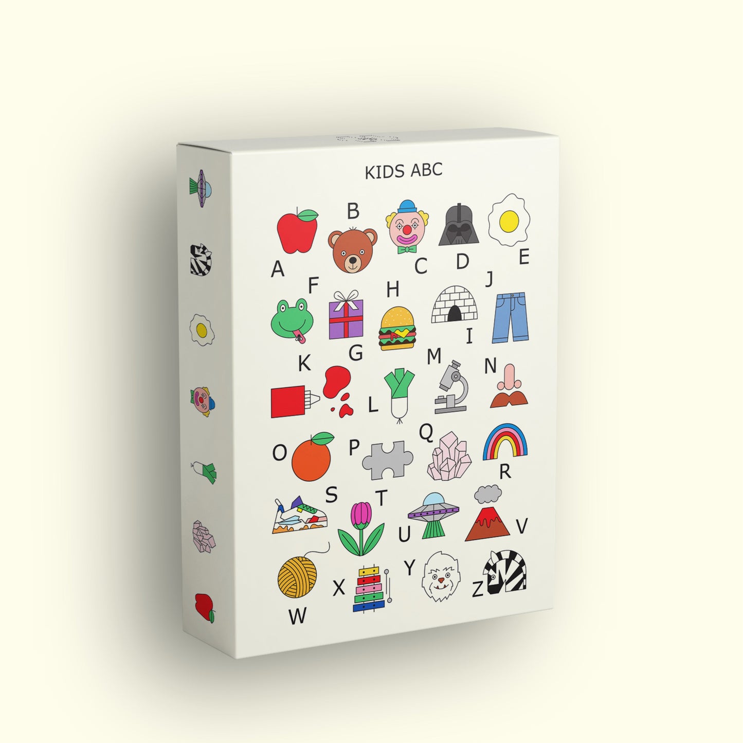 Kinder ABC Puzzle – 100 Teile | Redfries Design