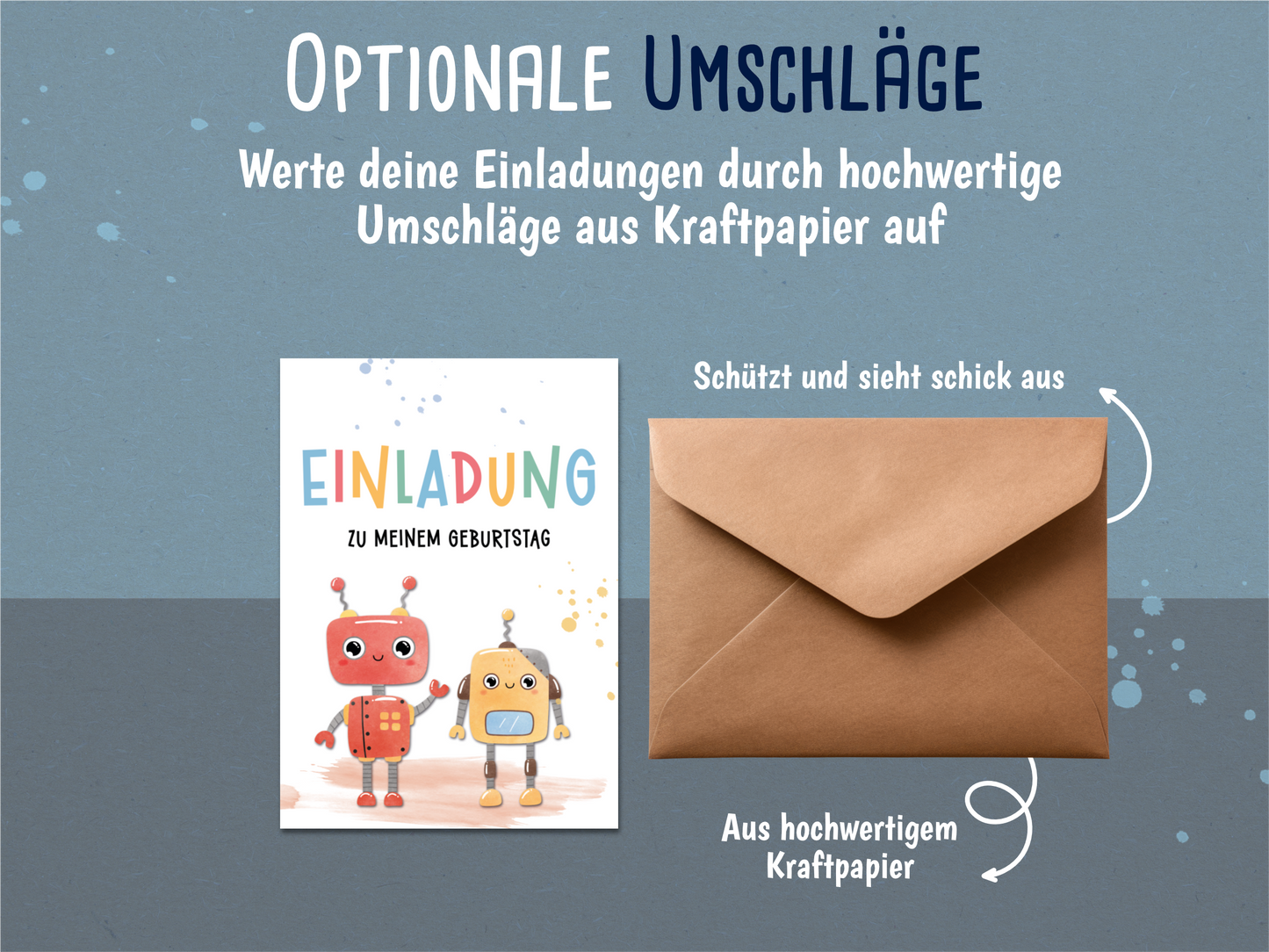 Roboter Einladung