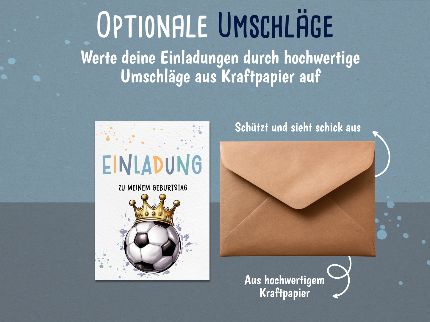 Fußball Einladung