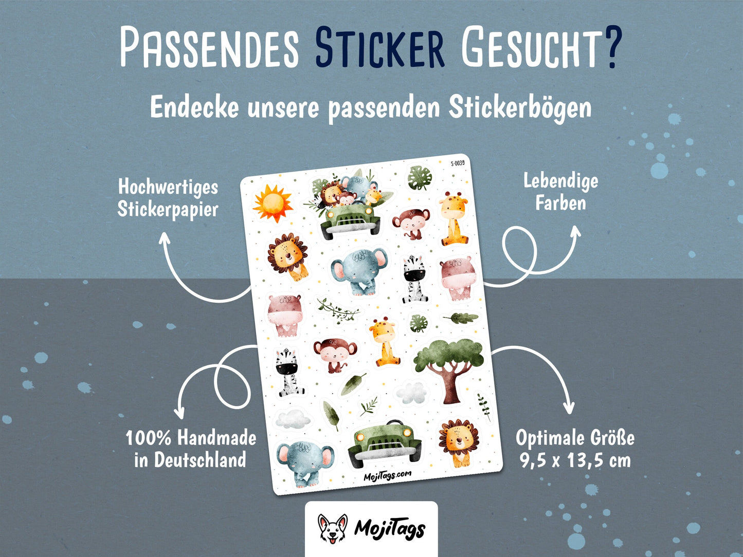 Safari Freundebuch für Kindergarten & Grundschule