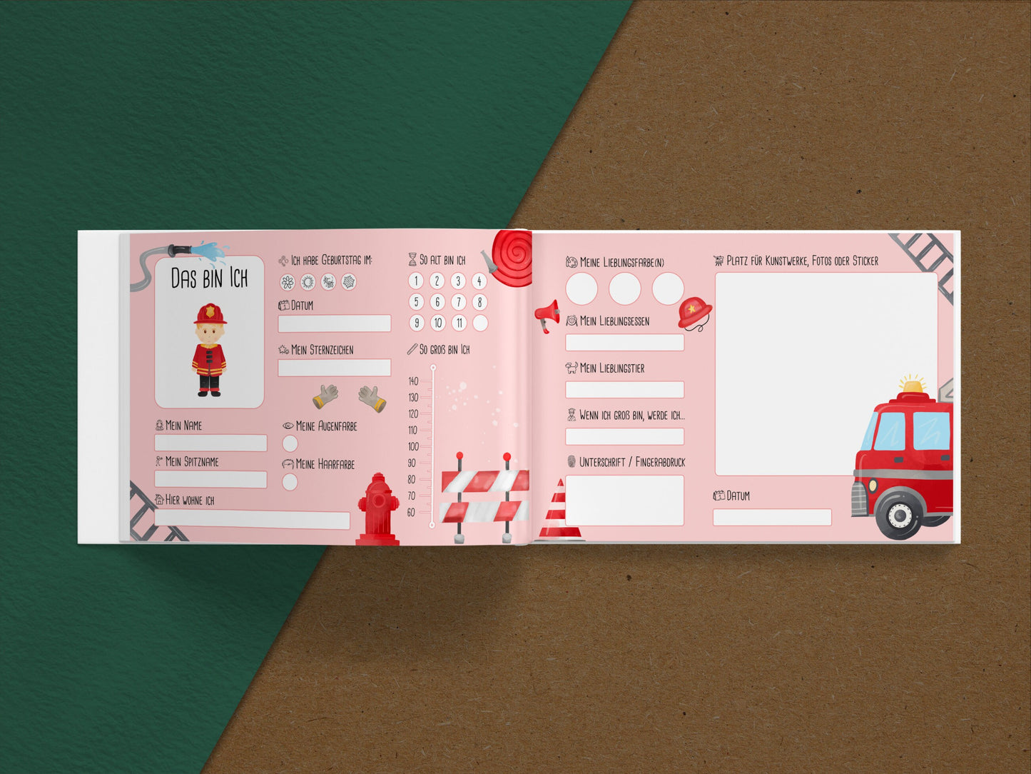 Feuerwehr Freundebuch