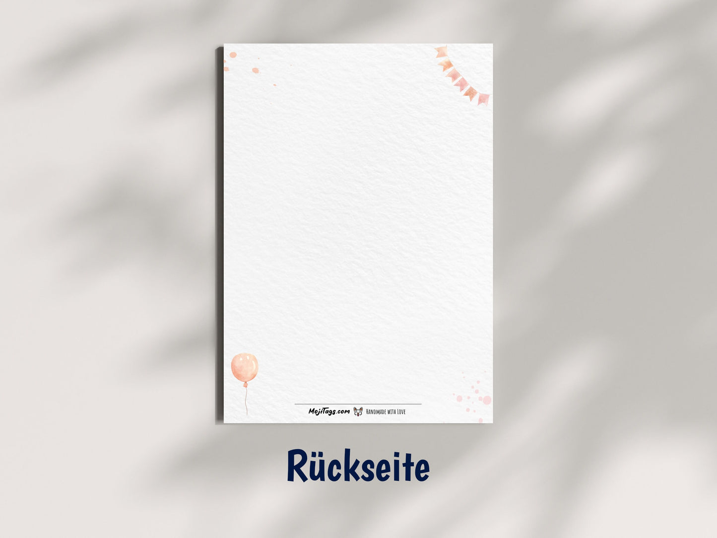 Regenbogen Boho Grußkarte